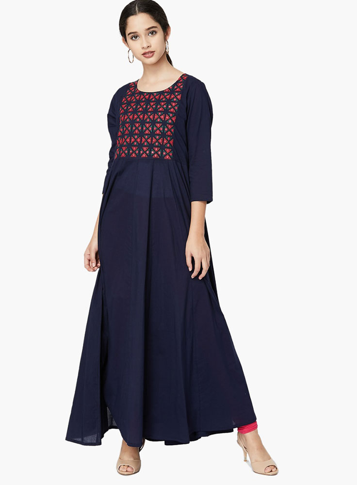cami maxi dress in polka dot